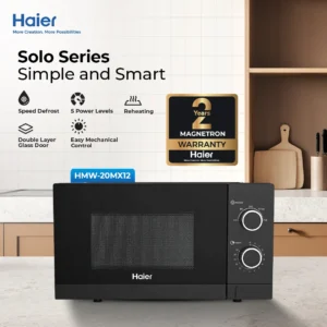 Haier HMW-20MX12 20L Solo Microwave Oven
