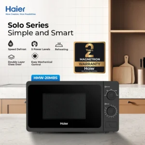 Haier HMW-20MBS Solo Microwave Oven