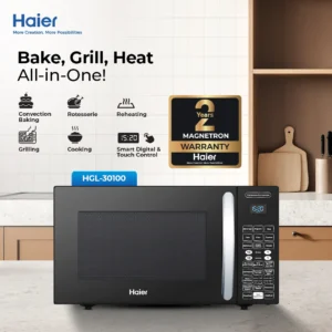 Haier HGL-30100 30L Convection Grill Microwave Oven