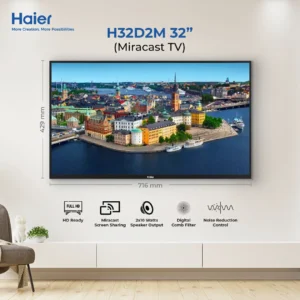 Haier H32D2MS 32 Inch H-CAST D2M LED TV