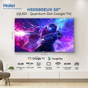 Haier H50S80EUX 4K QLED Google TV