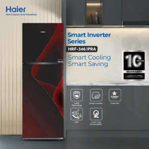 Haier HRF-346 IPRA/IPGA 12 CFT Smart Inverter Refrigerator