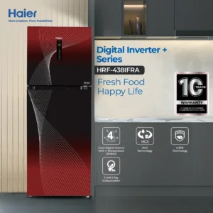 Haier HRF-438 IFGA/IFRA/IFPA 15 CFT HCS Digital Inverter Refrigerator