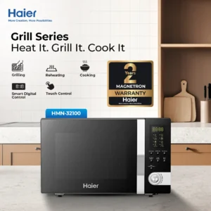 Haier HMN-32100BEGB 32L Grill Microwave Oven