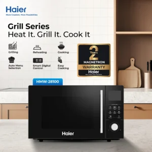 Haier HMW-28100 28L Digital Grill Microwave Oven