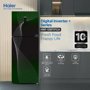 Haier HRF-538 IFGA/IFRA/IFPA 19 CFT Digital Inverter Refrigerator