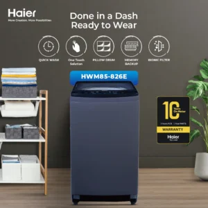Haier HWM-85-826E 8.5KG Fully Automatic Washing Machine